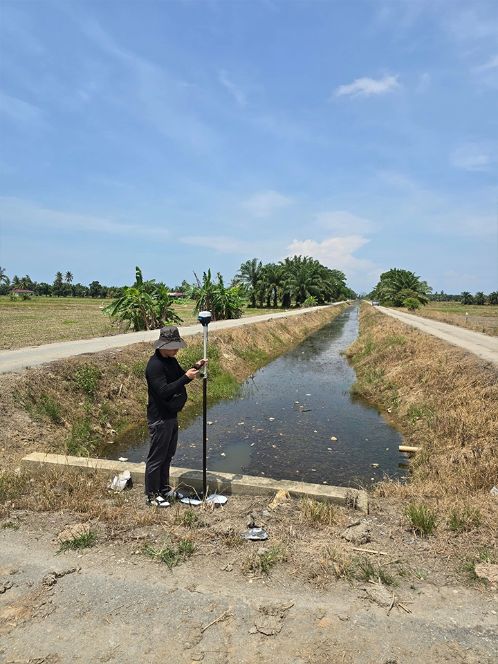 GCP target placement in field
